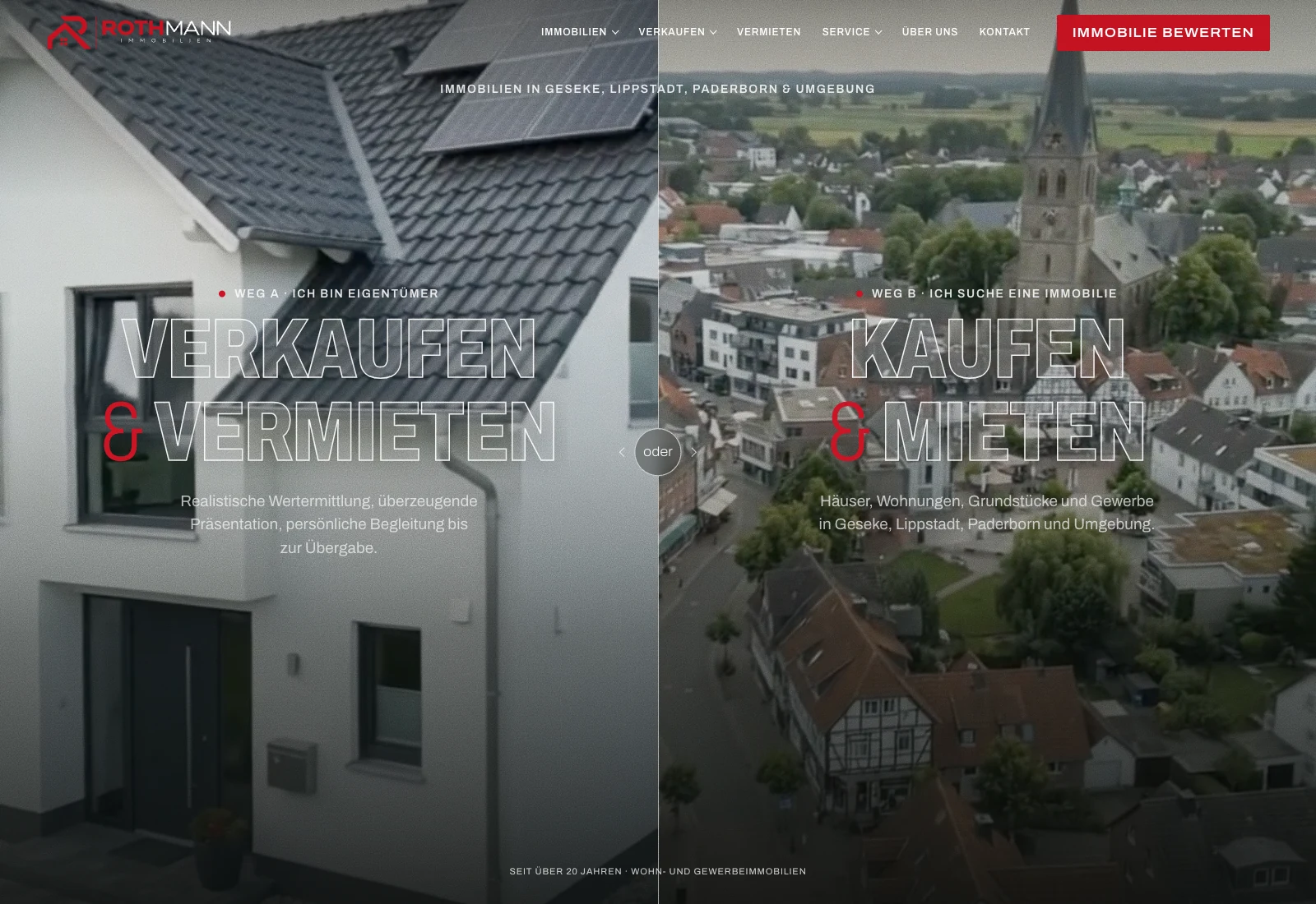 Site exemple interactif · Rothmann Immobilien